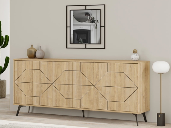 ΜΠΟΥΦΕΣ DUNE MEGAPAP ΧΡΩΜΑ ΦΥΣΙΚΟ ΟΞΙΑΣ 184X35X77,4ΕΚ.