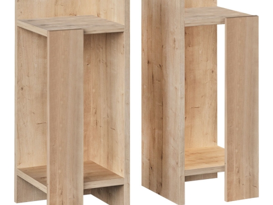 ΚΟΜΟΔΙΝΟ ELOS MEGAPAP ΣΕΤ 2 ΤΕΜΑΧΙΩΝ ΧΡΩΜΑ SAPPHIRE OAK 25X27X60ΕΚ.
