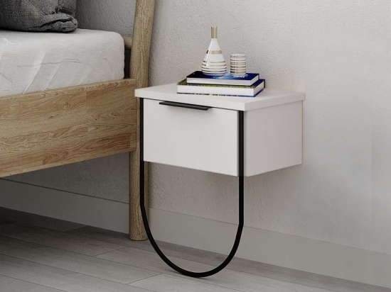 ΚΟΜΟΔΙΝΟ ΕΠΙΤΟΙΧΙΟ NORFOLK MEGAPAP ΧΡΩΜΑ ΛΕΥΚΟ 33X25X44ΕΚ.