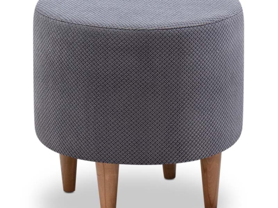 ΣΚΑΜΠΩ FIDIK MEGAPAP ΥΦΑΣΜΑΤΙΝΟ ΧΡΩΜΑ ΓΚΡΙ 40X40X40ΕΚ.