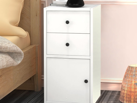 ΚΟΜΟΔΙΝΟ FELIX FLAT MEGAPAP ΧΡΩΜΑ ΛΕΥΚΟ 33,6X30X65,4ΕΚ.