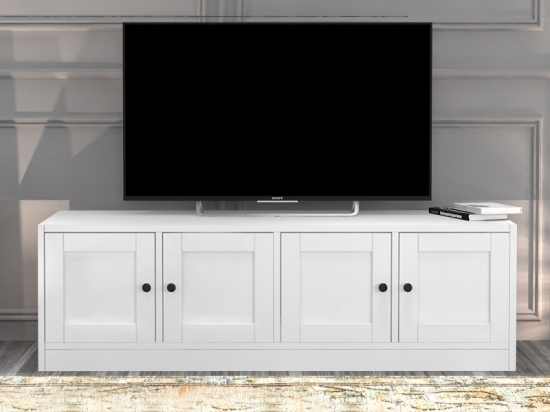 ΕΠΙΠΛΟ ΤΗΛΕΟΡΑΣΗΣ FELIX MEGAPAP ΧΡΩΜΑ ΛΕΥΚΟ 129X40X39,6ΕΚ.