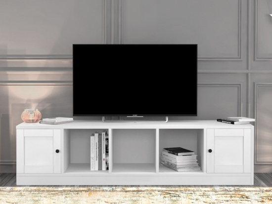 ΕΠΙΠΛΟ ΤΗΛΕΟΡΑΣΗΣ FELIX MEGAPAP ΧΡΩΜΑ ΛΕΥΚΟ 160,8X40X39,6ΕΚ.