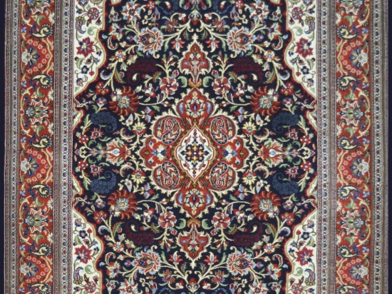 Χειροποίητο Χαλί Persian Ghom Wool 207Χ138 207Χ138cm