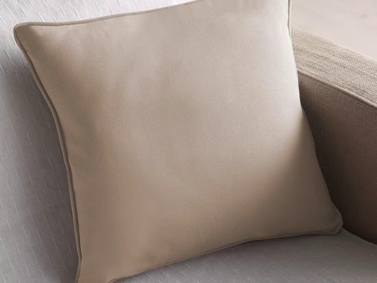 Μαξιλαροθήκη Διακοσμητική 911/06 Beige Gofis Home 43X43 Βαμβάκι-Πολυέστερ