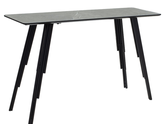 ΚΟΝΣΟΛΑ LIFO PAKOWORLD MDF ΑΝΘΡΑΚΙ CEMENT-ΜΑΥΡΟ 120X40X75ΕΚ
