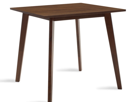 ΤΡΑΠΕΖΙ BENSON PAKOWORLD MDF ΣΕ ΚΑΡΥΔΙ ΑΠΟΧΡΩΣΗ 80X80X75ΕΚ