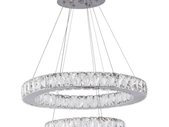 ΦΩΤΙΣΤΙΚΟ ΟΡΟΦΗΣ ΔΙΦΩΤΟ PWL-1164 PAKOWORLD LED ΑΣΗΜΙ Φ40X70ΕΚ