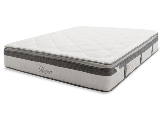 ΣΤΡΩΜΑ UTOPIA PAKOWORLD POCKET SPRING ΜΕ ΑΝΩΣΤΡΩΜΑ 30-32CM 160X200ΕΚ