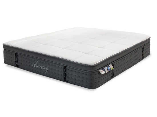 ΣΤΡΩΜΑ LUXURY PAKOWORLD POCKET SPRING+GEL MEMORY FOAM+LATEX 34-36CM 160X200ΕΚ