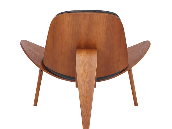 ΠΟΛΥΘΡΟΝΑ VILMA PAKOWORLD PU ΜΑΥΡΟ- PLYWOOD ΚΑΡΥΔΙ 90X73X75ΕΚ
