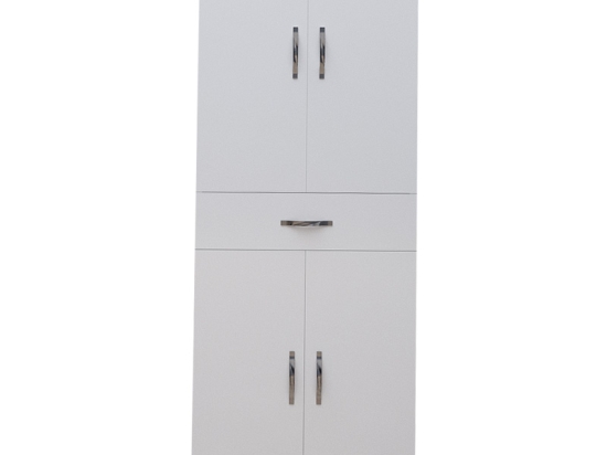 ΝΤΟΥΛΑΠΑ-ΣΤΗΛΗ MILOU PAKOWORLD ΛΕΥΚΟ 59X34.5X140ΕΚ