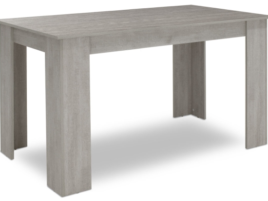ΤΡΑΠΕΖΙ JASON PAKOWORLD ΧΡΩΜΑ WHITE WASH 150X80X76,5ΕΚ