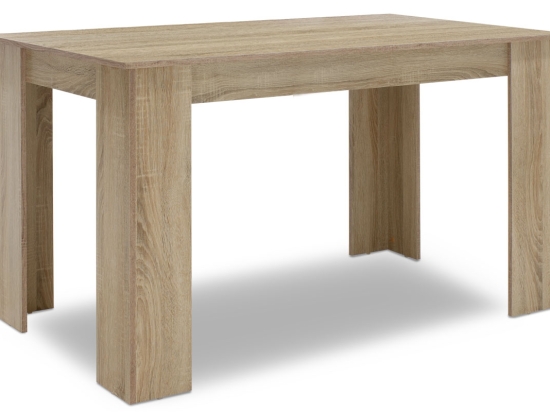 ΤΡΑΠΕΖΙ JASON PAKOWORLD ΧΡΩΜΑ SONOMA 150X80X76,5ΕΚ