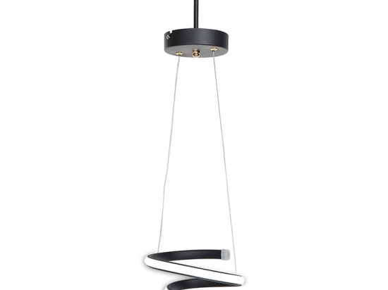 ΦΩΤΙΣΤΙΚΟ ΟΡΟΦΗΣ ΜΟΝΟΦΩΤΟ PWL-1030 PAKOWORLD LED 23W ΜΑΥΡΟ Φ15X60CM