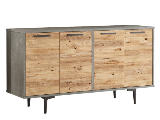 ΜΠΟΥΦΕΣ JETHRO PAKOWORLD SONOMA-CEMENT 138X40X73ΕΚ