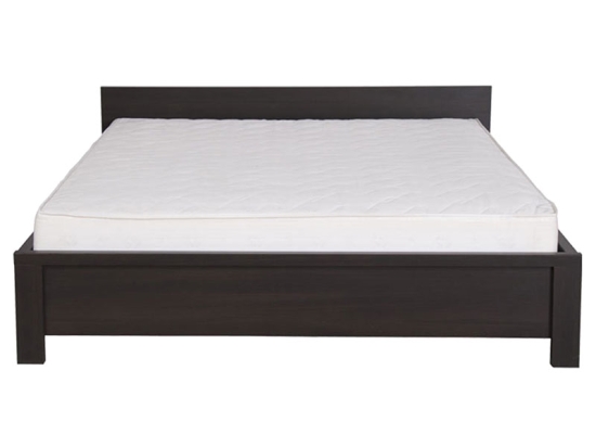 ΚΡΕΒΑΤΙ ΔΙΠΛΟ SELINA PAKOWORLD WENGE 160X200ΕΚ