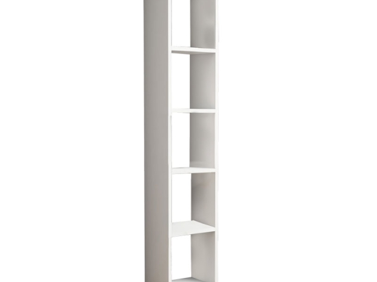 ΒΙΒΛΙΟΘΗΚΗ DARCO PAKOWORLD ΜΕΛΑΜΙΝΗΣ ΛΕΥΚΟ 28.6X22X160ΕΚ