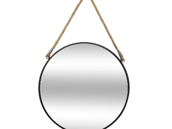ΚΑΘΡΕΠΤΗΣ PWD-0074 PAKOWORLD ΜΕΤΑΛΛΟ ΜΑΥΡΟ 38X3X38ΕΚ