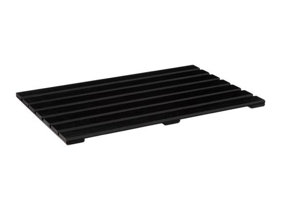 ΤΑΠΕΤΟ ΜΠΑΝΙΟΥ BAMBOU PAKOWORLD ΜΑΥΡΟ 53X36X2.2ΕΚ