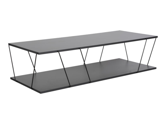 ΤΡΑΠΕΖΙ ΣΑΛΟΝΙΟΥ TARS PAKOWORLD ΑΝΘΡΑΚΙ-ΜΑΥΡΟ 120X50X30ΕΚ