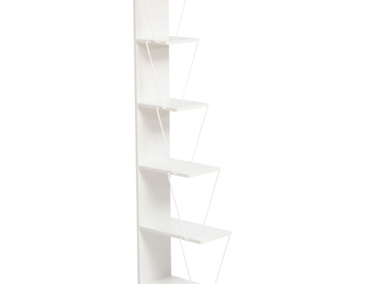 ΒΙΒΛΙΟΘΗΚΗ MINI TARS PAKOWORLD ΛΕΥΚΟ 50X22X150ΕΚ