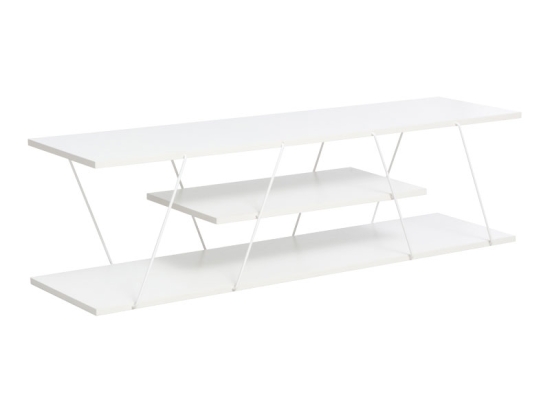 ΕΠΙΠΛΟ ΤΗΛΕΟΡΑΣΗΣ TARS PAKOWORLD ΛΕΥΚΟ 120X30X33ΕΚ