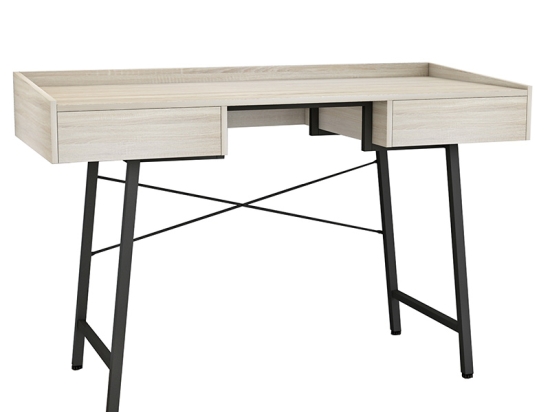 ΓΡΑΦΕΙΟ ΕΡΓΑΣΙΑΣ NAVONA PAKOWORLD SONOMA-ΜΑΥΡΟ 123X55X84ΕΚ