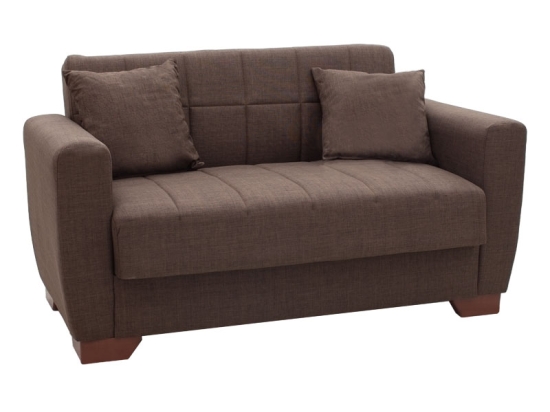 KΑΝΑΠΕΣ ΚΡΕΒΑΤΙ BEVERLY PAKOWORLD 2ΘΕΣΙΟΣ ΥΦΑΣΜΑ ΚΑΦΕ 153X80X78ΕΚ