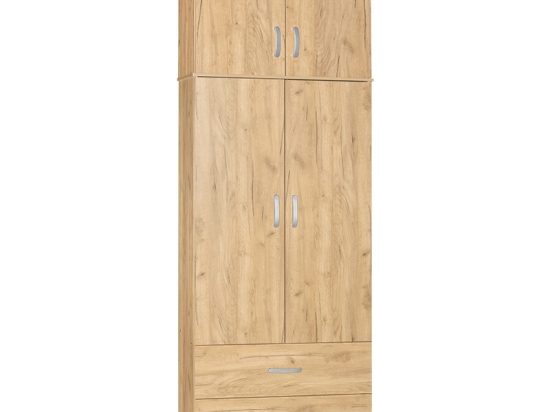 ΝΤΟΥΛΑΠΑ ΔΙΦΥΛΛΗ ΚΑΙ ΠΑΤΑΡΙ ZELIA PAKOWORLD ΦΥΣΙΚΟ 79X42X240ΕΚ.