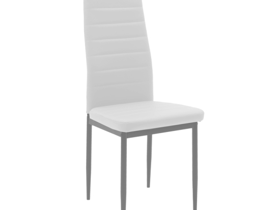 ΚΑΡΕΚΛΑ PARKER PAKOWORLD ΜΕΤΑΛΛΟ-PU ΛΕΥΚΟ-ΓΚΡΙ ΠΟΔΙ 42X48X98ΕΚ