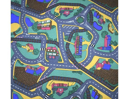 Eco-Carpet Παιδική Μοκέτα 80x150 - Playtime Πολύχρωμη