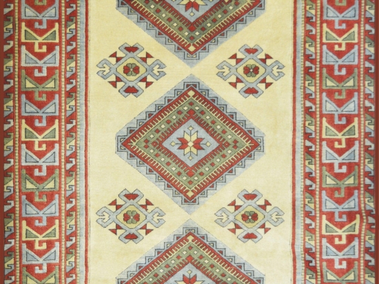 Χειροποίητο Χαλί Turkish Kazak Wool 233Χ185 233Χ185cm