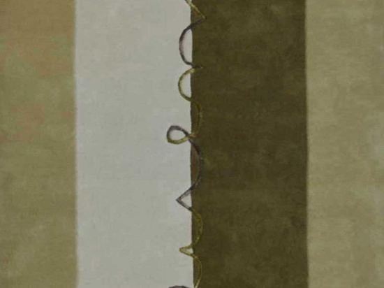 Χαλί Χειροπ. Emotion Beige Aslanis Wool--Leather 160X230cm