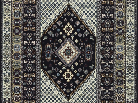 Χαλί Saruk Beige-Blue Barok 200X300cm