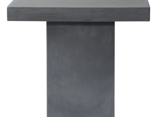 CONCRETE CUBIC ΤΡΑΠΕΖΙ ΚΗΠΟΥ - ΒΕΡΑΝΤΑΣ, CEMENT GREY