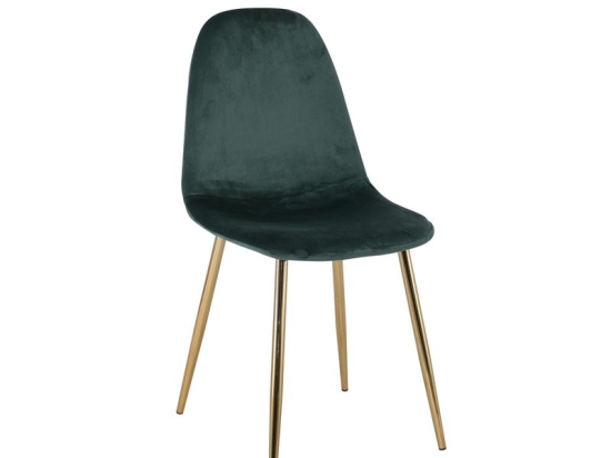 CELINA ΚΑΡΕΚΛΑ ΧΡΩΜΙΟ ΧΡΥΣΟ, ΥΦΑΣΜΑ VELURE, ΑΠΟΧΡΩΣΗ FOREST GREEN