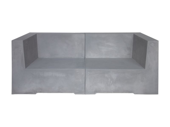 CONCRETE 2ΘΕΣΙΟΣ KΑΝΑΠΕΣ ΚΗΠΟΥ - ΒΕΡΑΝΤΑΣ, CEMENT GREY