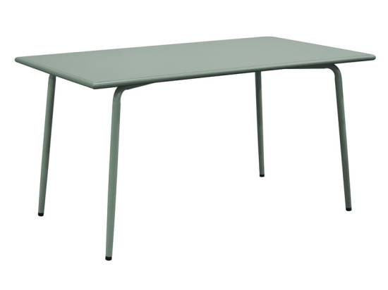 BRIO FLAT ΤΡΑΠΕΖΙ-PRO ΚΗΠΟΥ - ΒΕΡΑΝΤΑΣ, ΜΕΤΑΛΛΟ ΒΑΦΗ SANDY GREEN 5635C