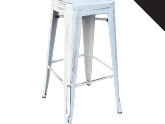 RELIX ΣΚΑΜΠΟ BAR-PRO, ΣΤΟΙΒΑΖΟΜΕΝΟ, ΜΕΤΑΛΛΟ ΒΑΦΗ ANTIQUE WHITE