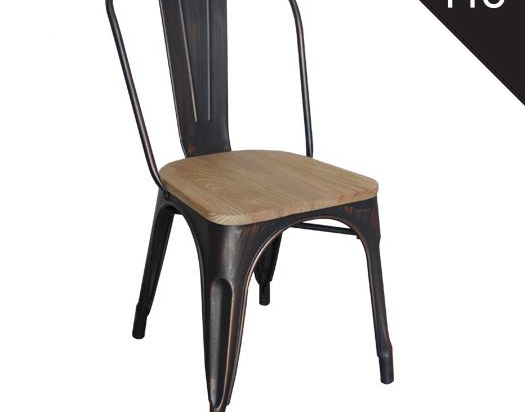 RELIX WOOD ΚΑΡΕΚΛΑ-PRO, ΜΕΤΑΛΛΟ ΒΑΦΗ ANTIQUE BLACK, ΑΠΟΧΡΩΣΗ ΞΥΛΟΥ NATURAL OAK