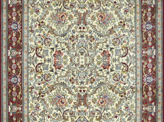 Χειροποίητο Χαλί Persian Ghom Wool 208Χ143 208Χ143cm
