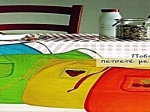 Bonsai Home Σετ 2 Τμχ Ποτηρόπανο Βαμβακερό 40x70 Μπλε/Πράσινο
