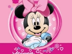 ΚΟΥΒΕΡΤΑ VELOUR MINNIE