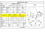 BF3900 ΠΟΛΥΘΡΟΝΑ ΓΡΑΦΕΙΟΥ ΒΑΣΗ ΜΕΤΑΛΛΟ ΒΑΦΗ ΜΑΥΡO ΥΦΑΣΜΑ ΜΑΥΡΟ