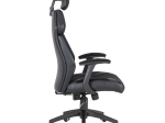 BF8300 ΠΟΛΥΘΡΟΝΑ ΓΡΑΦΕΙΟΥ ΔΙΕΥΘΥΝΤΗ, MICROFIBER ΜΑΥΡΟ PU ΜΑΥΡΟ