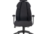 BF8300 ΠΟΛΥΘΡΟΝΑ ΓΡΑΦΕΙΟΥ ΔΙΕΥΘΥΝΤΗ, MICROFIBER ΜΑΥΡΟ PU ΜΑΥΡΟ