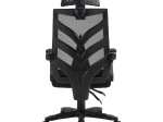 BF2980 ΠΟΛΥΘΡΟΝΑ ΓΡΑΦΕΙΟΥ ΔΙΕΥΘΥΝΤΗ, MESH ΜΑΥΡΟ