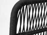 MARK SET ΣΑΛΟΝΙ ΚΗΠΟΥ 4 ΤΕΜΑΧΙΩΝ ACACIA ΦΥΣΙΚΟ, ROPE WICKER ΜΑΥΡΟ, ΜΑΞΙΛΑΡΙΑ ΜΠΕΖ