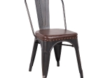 RELIX ΚΑΡΕΚΛΑ-PRO, ΣΤΟΙΒΑΖΟΜΕΝΗ, ΜΕΤΑΛΛΟ ΒΑΦΗ ANTIQUE BLACK, PU ΣΚΟΥΡΟ ΚΑΦΕ